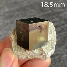 Load image into Gallery viewer, 1PC Natural Spain Raw Quartz with Chalcopyrite Mineral Specimen for Healing