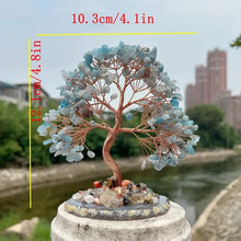 Load image into Gallery viewer, Crystal Aquamarine Money Tree