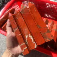 Load image into Gallery viewer, 14-16CM Natural Red Jasper Healing Obelisk
