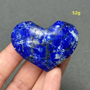 Lapis Lazuli Polished Heart Stone