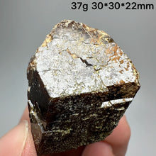 Load image into Gallery viewer, 1PC Natural Dark Brown Andradite Garnet Cluster Raw Crystal Mineral Specimen Home Decor