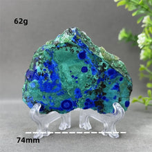 Load image into Gallery viewer, Natural High Quality Blue Copper Ore Slice