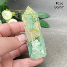 Load image into Gallery viewer, 1PC Natural Rare Green Emerald Crystal Obelisk for Healing