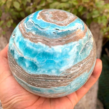 Load image into Gallery viewer, Natural Hemimorphite Sphere Home Decor