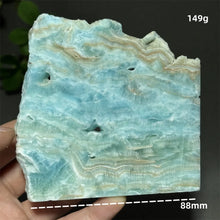 Load image into Gallery viewer, Natural Hemimorphite Mineral Raw Crystal Slice Home Decor