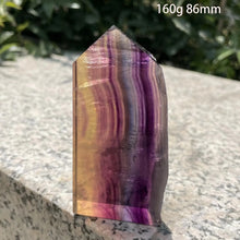 Load image into Gallery viewer, 1PC Natural Fluorite Crystal Polished Obelisk for Healing