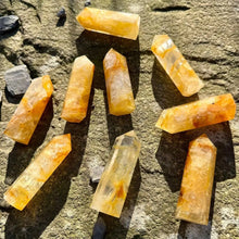 Load image into Gallery viewer, 1PC Golden Healer Quartz Obelisk for Healing