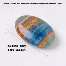 Load image into Gallery viewer, 1PC Natural Blue Onyx Palm Stone Mind Divination Healing Gem
