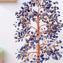 Load image into Gallery viewer, 1PC Natural Lapis lazuli Crushed Citrine Money Tree