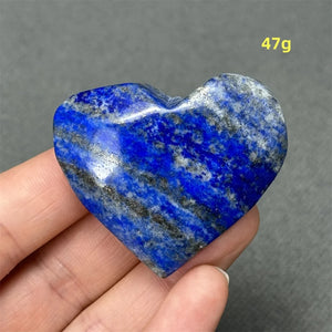 Lapis Lazuli Polished Heart Stone