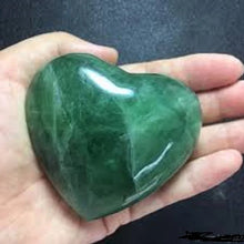 Load image into Gallery viewer, Natural Green Fluorite Heart Carving – Crystal Gemstone Heart for Collection &amp; Home Decor