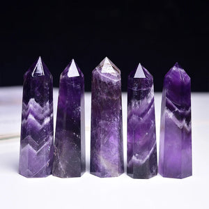 amethyst crystal obelisk