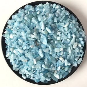 aquamarine crystal gravel