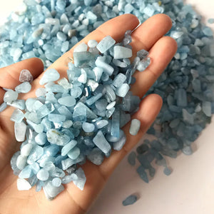 aquamarine gravel