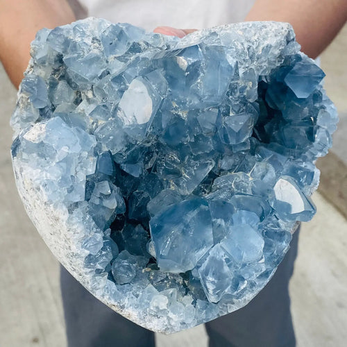 celestite geode cluster