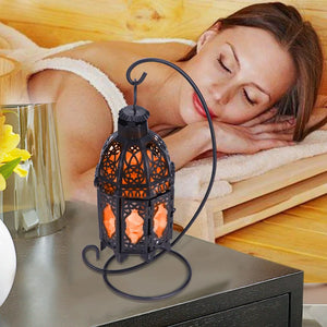 crystal salt lamp night light