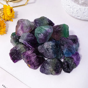 fluorite rough crystal