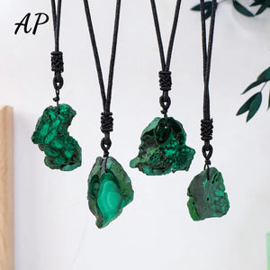 malachite pendant