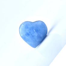 Load image into Gallery viewer, natural aquamarine crystal heart