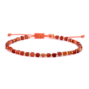 natural carnelian bracelet