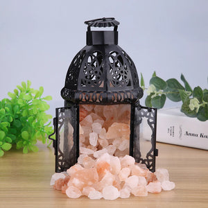 natural crystal salt lamp night light