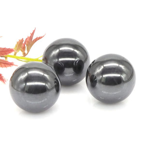 natural hematite spheres