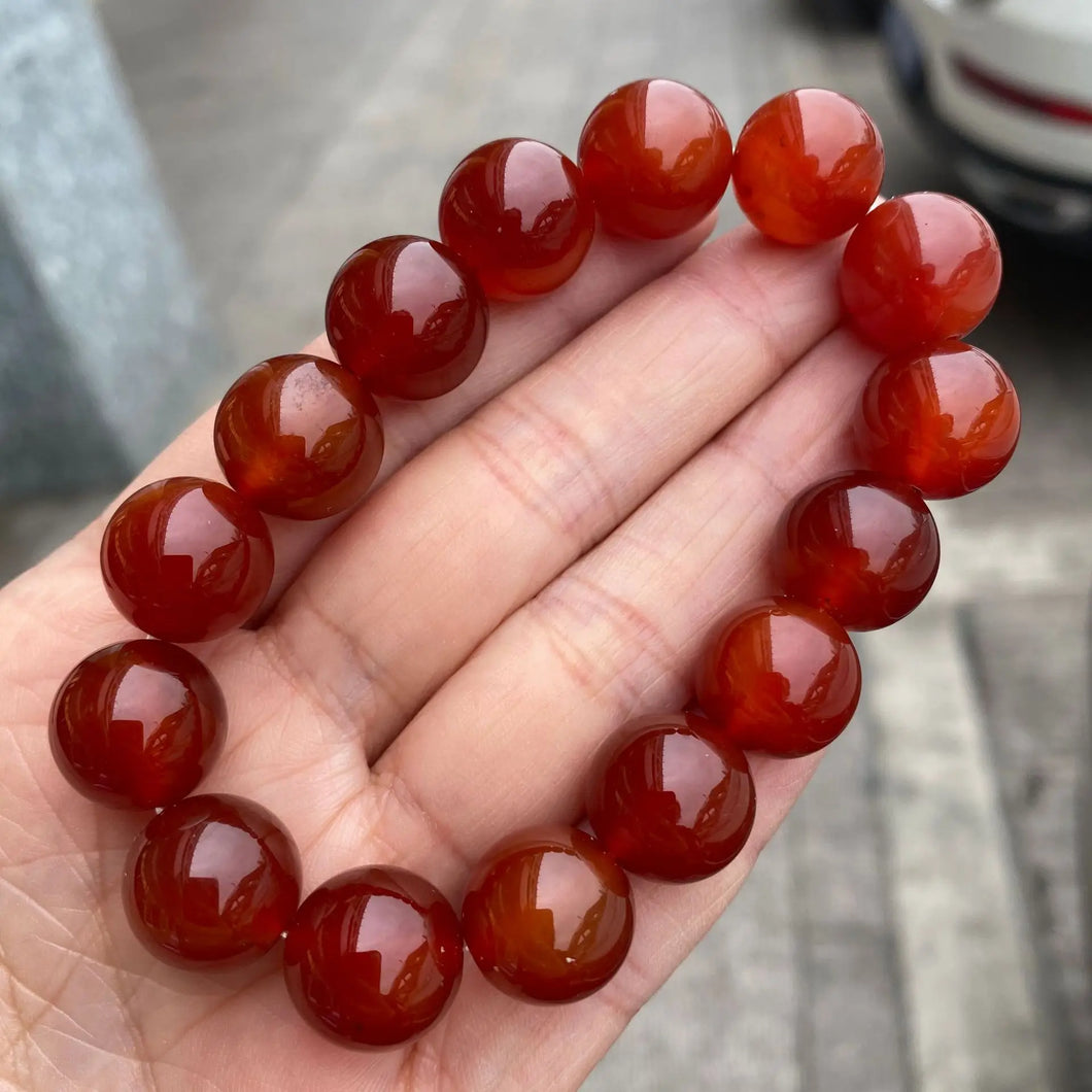 red carnelian bracelet