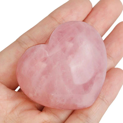 rose quartz heart