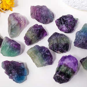 rough fluorite crystal