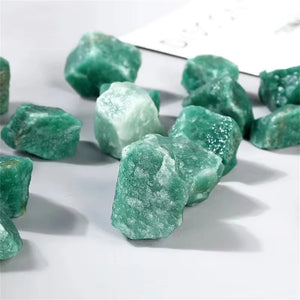 rough green aventurine