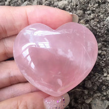 Load image into Gallery viewer, single rose quartz heart